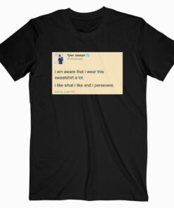 Tyler Joseph Tweet Twenty One Pilots Band T Shirt
