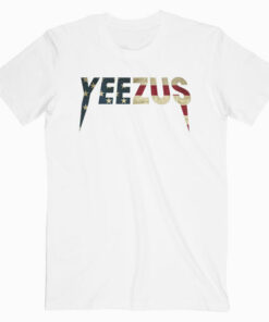 Yeezus American Flag Band T Shirt