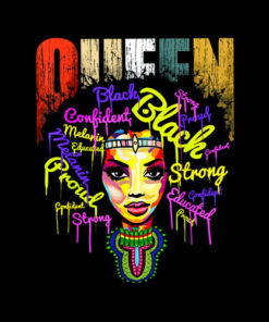 African Queen For Women Educated Black Girl Magic T-Shirt