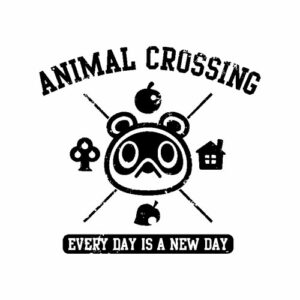 Animal Crossing Everyday Is A New Day Logo Graphic T-Shirt