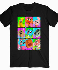CN Amazing World of Gumball Cast Pictures Graphic T Shirt