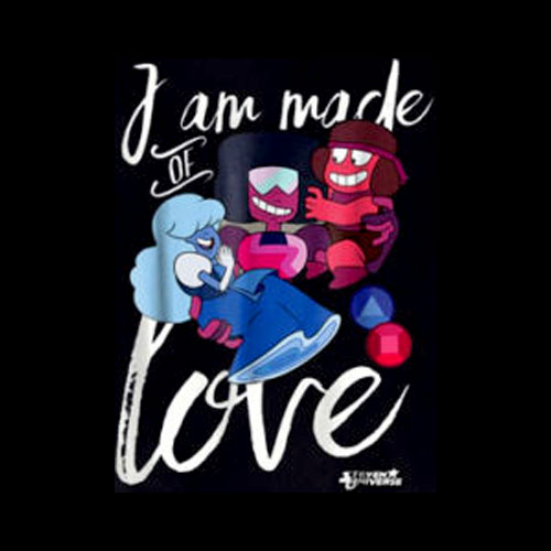 CN Steven Universe I Am Made Of Love Graphic T Shirt
