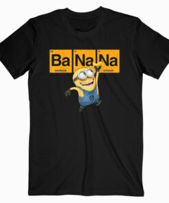 Despicable Me Minions Banana Elemental Square Happy Portrait T Shirt