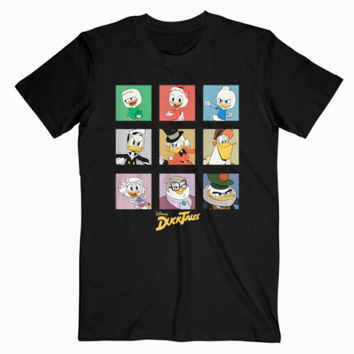 Disney DuckTales Group Shot Box Up T Shirt