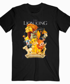 Disney Lion King Pride Land Characters Graphic T Shirt