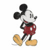 Disney Mickey Mouse Classic Small Pose T Shirt dp