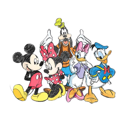 Disney Mickey Mouse and Friends T Shirt