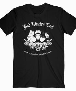 Disney Villains Bad Witches Club Group Shot Graphic T-Shirt