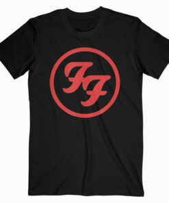 Foo Fighters Red Circle Logo Band T-Shirt