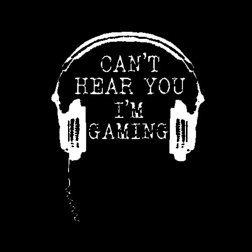 Funny Gamer Gift Headset Can’t Hear You I’m Gaming T Shirt