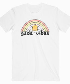 Gudetama Gude Vibes Good Vibes Rainbow T Shirt