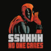 Marvel Deadpool SSHHHH No One Cares Whisper Graphic T Shirt