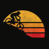 Mountain Bike Vintage MTB Downhill Biking Cycling Biker Gift T Shirt