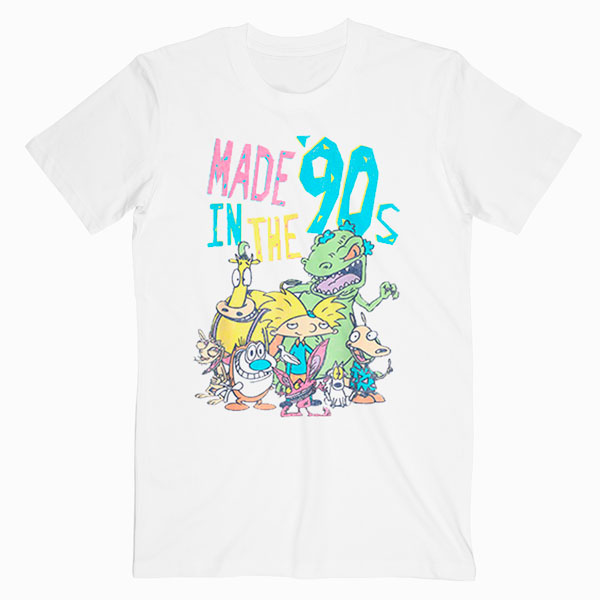 Nickelodeon Made In the 90s Character T Shirt