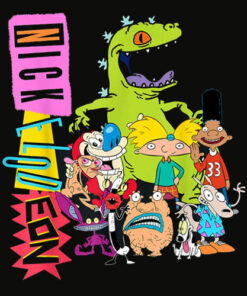 Nickelodeon Throwback Retro Character T Shirt