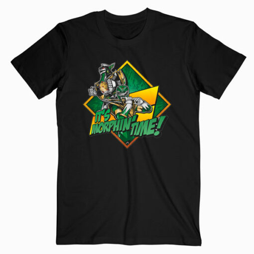 Power Rangers Green Ranger Character T Shirt bl