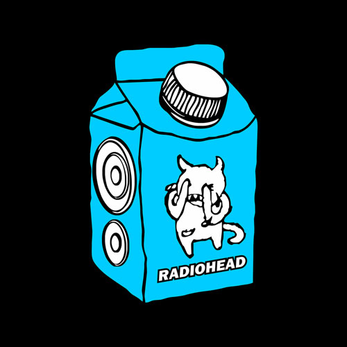 Radiohead Milk Band T Shirt