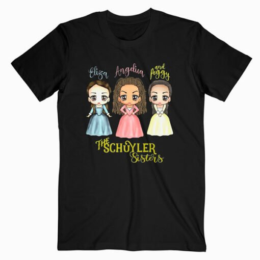 Schuyler Sisters Kawaii Art by Mary Layton Premium T-Shirt