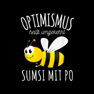 Sumsi with Po Optimism Beekeeper Bees Honey Funny fun t-shirt