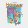 Disney Hercules Hydra Battle Retro Graphic T Shirt