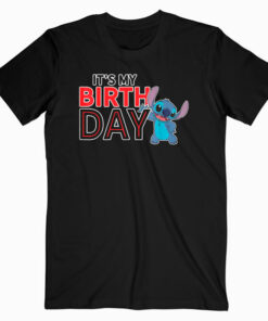 Disney Lilo and Stitch Happy Birthday T shirt