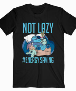 Disney Lilo and Stitch Not Lazy Energy Saving T Shirt