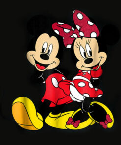 Disney Mickey and Minnie Big Mouse T shirt