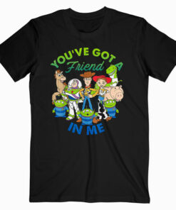 Disney Pixar Toy Story Cartoon Group Shot Graphic T Shirt