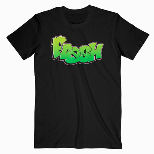 Fresh Graffiti Style Graphic T Shirt