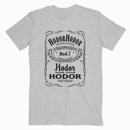 Game Of Thrones Hodor Jack Daniels T Shirt