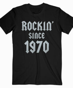 Gift for 50 Year Old Classic Rock 1970 50th Birthday T Shirts