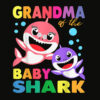 Grandma Of The Baby Shark Birthday Grandma Shark Shirt
