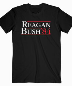 GunShowTees Men’s Reagan Bush 84 Vintage