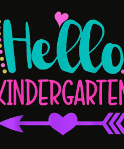 Hello Kindergaten 1st Day of Kindergarten Cute T Shirt
