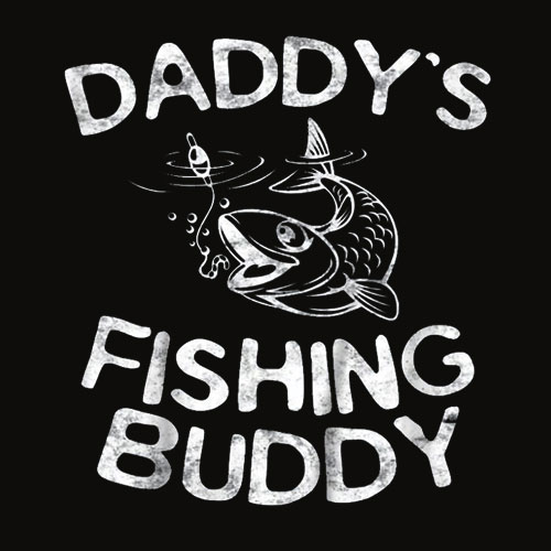 Kids Daddy’s Fishing Buddy T Shirt