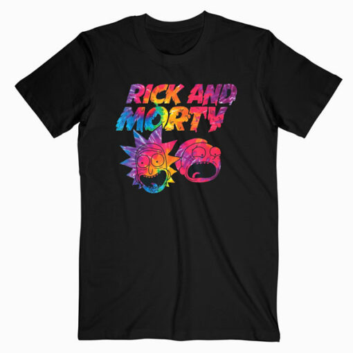 Mademark x Rick and Morty Rick And Morty Tie Dye Drip Graphic T Shirt