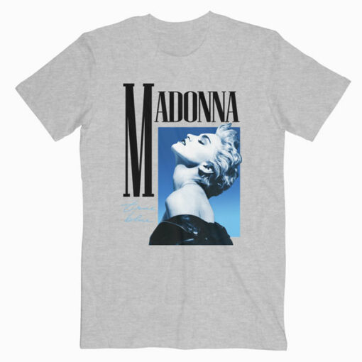 Madonna True Blue Band T Shirt