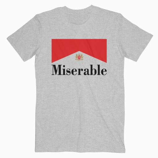 Miserable Insipred Marlboro T Shirt