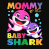 Mommy Of The Baby Shark Birthday T Shirt