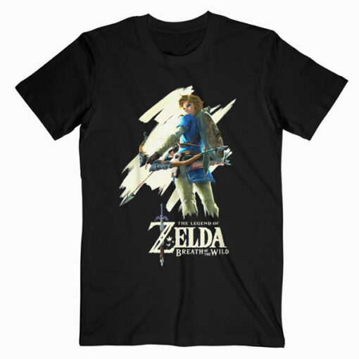 Nintendo Zelda Breath of the Wild Link Stare Graphic T Shirt