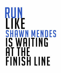 Run Like Shawn Mendes Band Tshirt