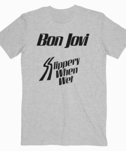 Slippery When Wet Tour Bon Jovi Band T shirt