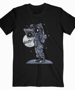 Space Boombox Astronaut Shirt