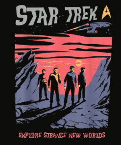 Star Trek Explore Strange New Worlds Fan Art Graphic T Shirt