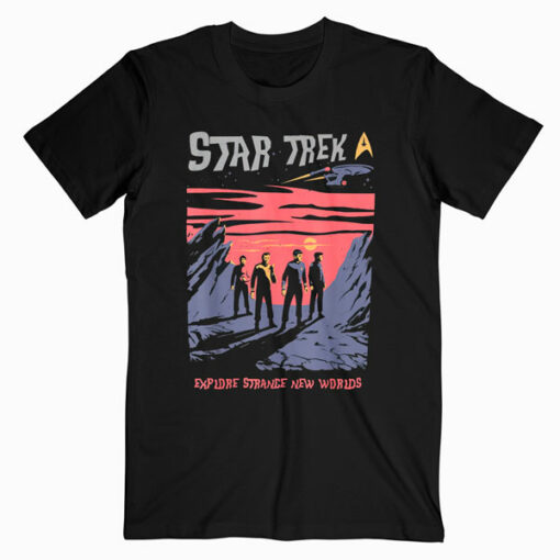 Star Trek Explore Strange New Worlds Fan Art Graphic T Shirt