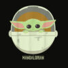 Star Wars The Mandalorian The Child Bassinet Portrait T Shirt