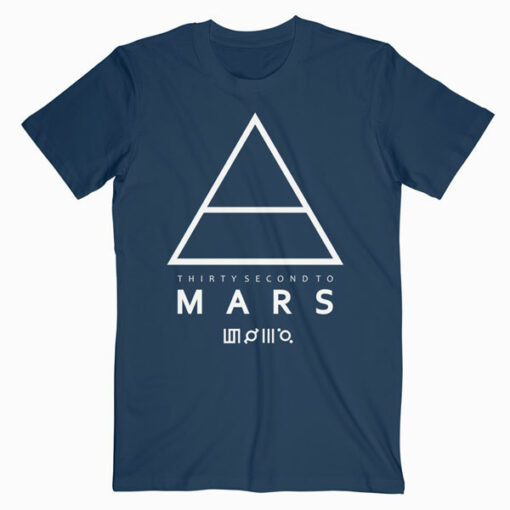 30 Second To Mars Logo Band T Shirt