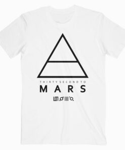 30 Second To Mars Logo Band T Shirt