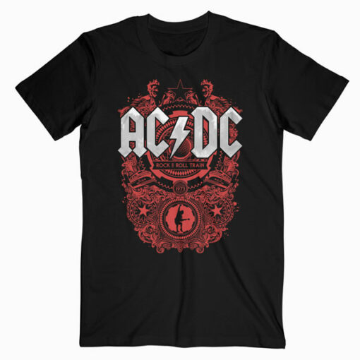 ACDC Rock N Roll Train Band T Shirt