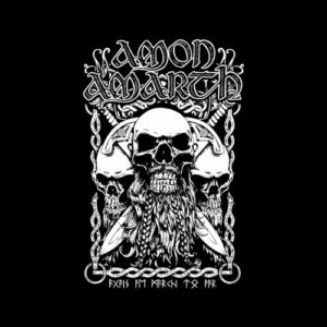 Amon Amarth Bearded Skull Band T Shirt